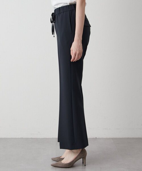 Drawing Numbers（ドローイング ナンバーズ）の「【Drawing Numbers】ダブルクロスドロストソフトフレアパンツ（その他パンツ・レディース・ブラック/ライトグレー・36/38）」の17枚目の写真