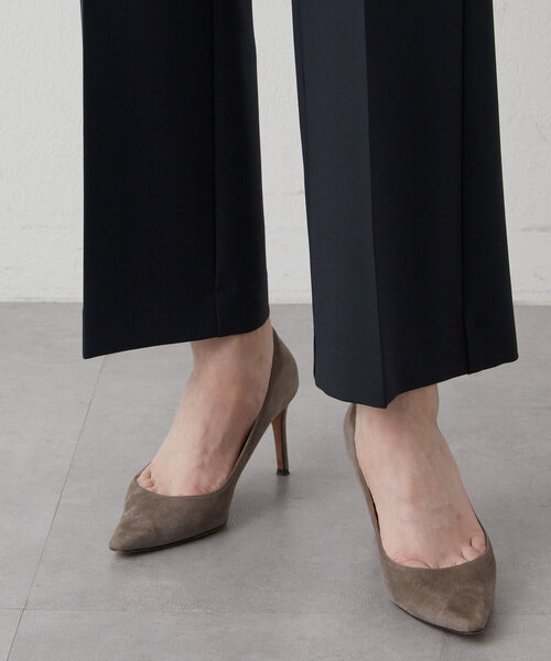 Drawing Numbers（ドローイング ナンバーズ）の「【Drawing Numbers】ダブルクロスドロストソフトフレアパンツ（その他パンツ・レディース・ブラック/ライトグレー・36/38）」の12枚目の写真