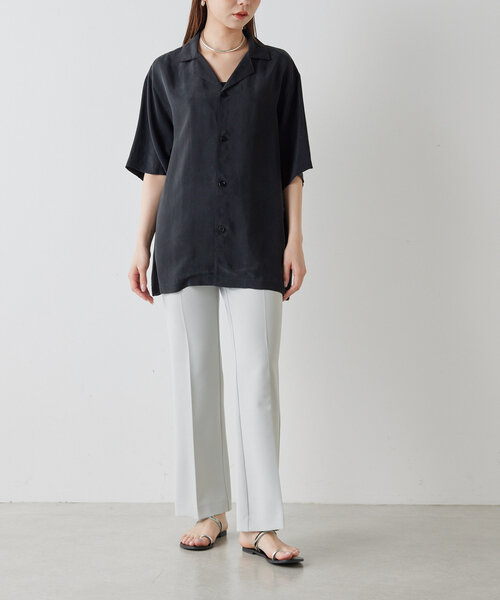 【未使用品】ドローイングナンバーズ　ダブルクロスドロストソフトフレアパンツ Drawing Numbers】ダブルクロスドロストソフトフレアパンツ（その他