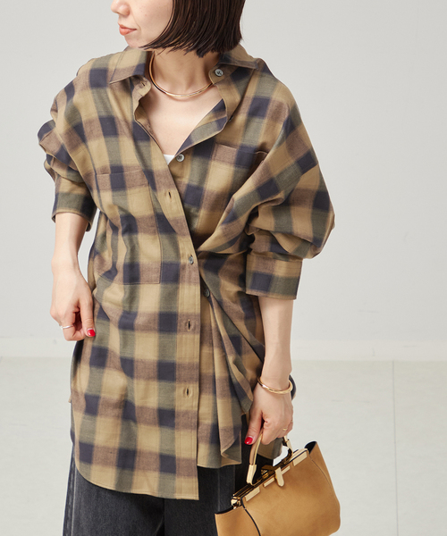 チェックシャツ（シャツ/ブラウス）｜journal standard L'essage
