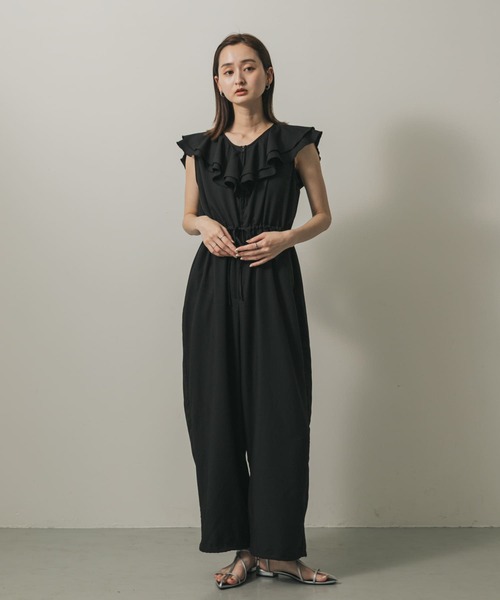 セール】フリルオールインワン（サロペット/オーバーオール）｜SENSE