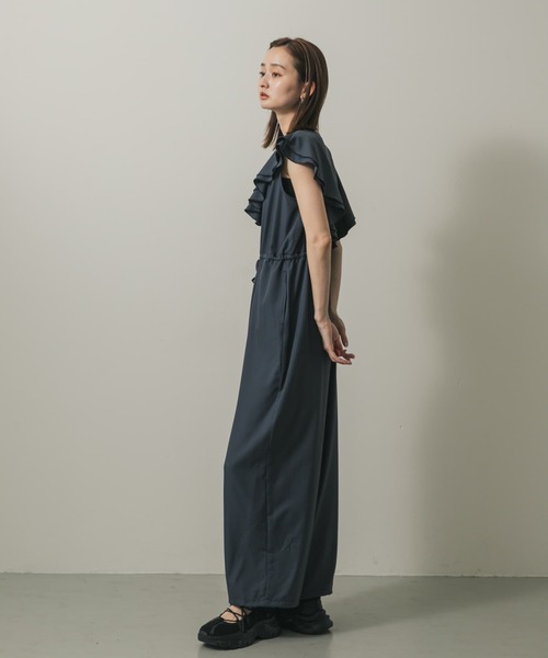 セール】フリルオールインワン（サロペット/オーバーオール）｜SENSE