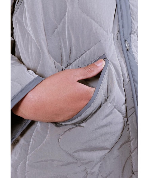 APPLEBUM（アップルバム）の「Quilting Liner Jacket（その他アウター・メンズ・グレー・MEDIUM/LARGE/X-LARGE）」の10枚目の写真