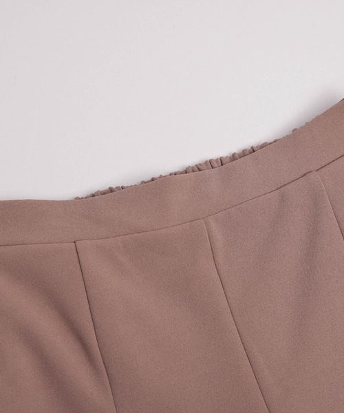 lesperance(レスぺランス)の「センタースリットイージーパンツ(その他パンツ・レディース・ブラウン/ライトグレー/サーモンピンク/ベージュ/ブラック・M/L)」の14枚目の写真