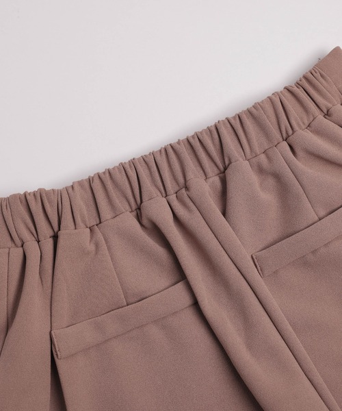 lesperance(レスぺランス)の「センタースリットイージーパンツ(その他パンツ・レディース・ブラウン/ライトグレー/サーモンピンク/ベージュ/ブラック・M/L)」の9枚目の写真