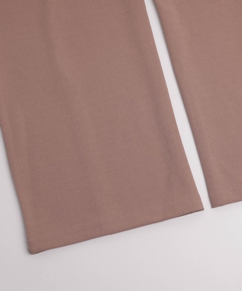 lesperance(レスぺランス)の「センタースリットイージーパンツ(その他パンツ・レディース・ブラウン/ライトグレー/サーモンピンク/ベージュ/ブラック・M/L)」の7枚目の写真