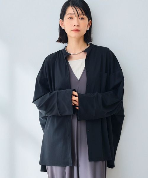 クラネ　ラッシュガード　シャツ ホワイトオーバーサイズシャツ　サイズ2 クラネ ラッシュガード シャツ ホワイトオーバーサイズシャツ