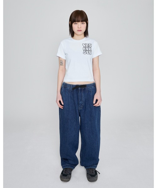 YESEYESEE(イエスアイシー)の「C-Logo kids Tee(Tシャツ/カットソー・キッズ・ブラック/ホワイト/ネイビー・S/M/L)」の9枚目の写真