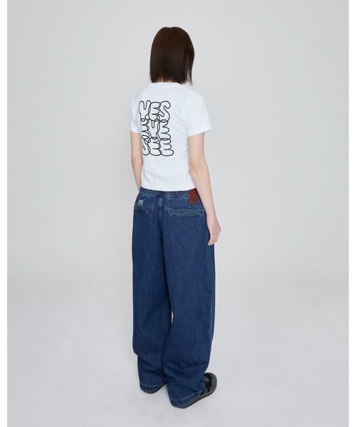 YESEYESEE(イエスアイシー)の「C-Logo kids Tee(Tシャツ/カットソー・キッズ・ブラック/ホワイト/ネイビー・S/M/L)」の11枚目の写真