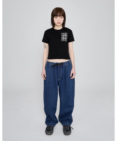 YESEYESEE(イエスアイシー)の「C-Logo kids Tee(Tシャツ/カットソー・キッズ・ブラック/ホワイト/ネイビー・S/M/L)」の17枚目の写真