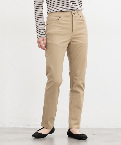 Honeys（ハニーズ）の「カラースキニー（股下７２ｃｍ）（その他パンツ・レディース・ベージュ/ネイビー/ブラック・S/M/LL/L/3L）」の3枚目の写真