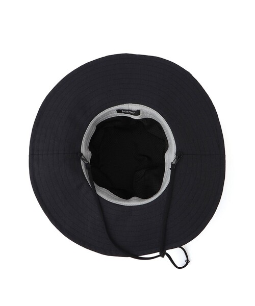 JUN&ROPE'（ジュンアンドロペ）の「【調節付き】フロントロゴ麻混つば広ハット（ハット・レディース・ホワイト/ブラック/グレー・FREE）」の12枚目の写真