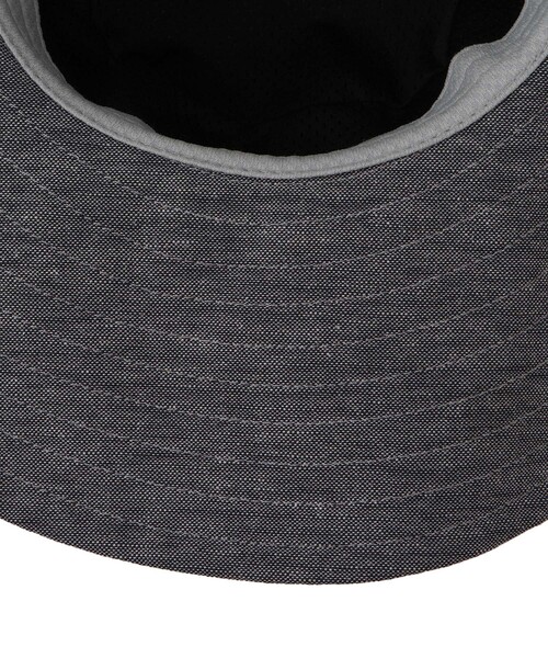 JUN&ROPE'（ジュンアンドロペ）の「【調節付き】フロントロゴ麻混つば広ハット（ハット・レディース・ホワイト/ブラック/グレー・FREE）」の9枚目の写真