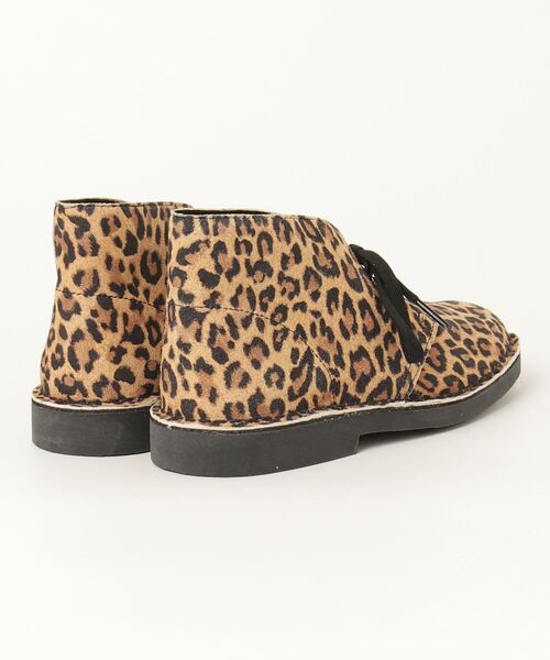Clarks(クラークス)の「Desert Bt Evo. / レディースデザートブーツエヴォ(レオパードスエード)(ブーツ・レディース・レオパード・UK6/UK5.5/UK5/UK4.5/UK4/UK3.5/UK3)」の7枚目の写真