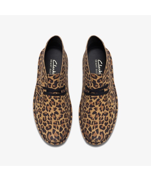 Clarks(クラークス)の「Desert Bt Evo. / レディースデザートブーツエヴォ(レオパードスエード)(ブーツ・レディース・レオパード・UK6/UK5.5/UK5/UK4.5/UK4/UK3.5/UK3)」の6枚目の写真