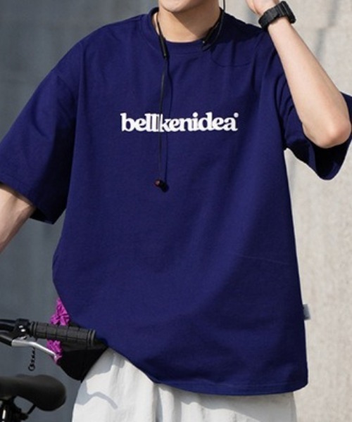 MGV(エムジーヴィー)の「”bellkenidea”カットソー(Tシャツ/カットソー・メンズ・ネイビー/ホワイト・MEDIUM/LARGE/X-LARGE)」の1枚目の写真
