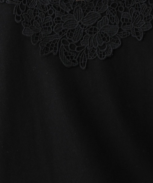 GLOBAL WORK（グローバルワーク）の「Beautee2WAYレース/579593（タンクトップ・レディース・オフホワイト/ブラック・MEDIUM/LARGE）」の11枚目の写真