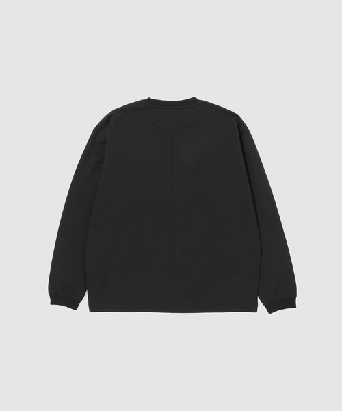 URBAN COLLECTION（アーバンコレクション）の「URBANCOLLECTION ドライリップル パネル切替え長袖Tシャツ（Tシャツ/カットソー・メンズ・モカ/オフホワイト/ベージュ/ブラック/ライトグレー・XL/L/M/S）」の6枚目の写真