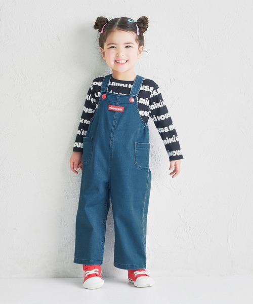 MIKI HOUSE（ミキハウス）の「【WEB限定】ストレッチニットデニムオーバーオール（サロペット/オーバーオール・キッズ・インディゴブルー・S(70-80cm)/M(80-90cm)/L(90-100cm)/LL(100-110cm)）」の17枚目の写真