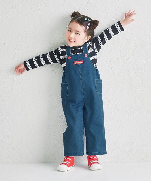 MIKI HOUSE（ミキハウス）の「【WEB限定】ストレッチニットデニムオーバーオール（サロペット/オーバーオール・キッズ・インディゴブルー・S(70-80cm)/M(80-90cm)/L(90-100cm)/LL(100-110cm)）」の16枚目の写真