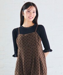 Feroux（フェルゥ）の「シアートリム リブニット（ニット/セーター）」