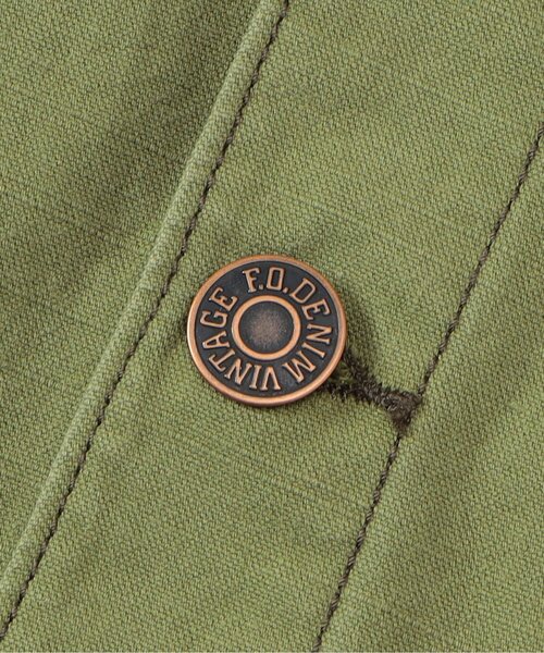 F.O.KIDS(エフオーキッズ)の「【ジュニア対応】エイジング加工 カバーオール(テーラードジャケット・キッズ・カーキ/インディゴブルー・100/130/120/110/90/80/140)」の16枚目の写真