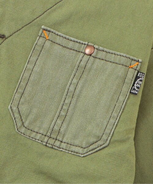 F.O.KIDS(エフオーキッズ)の「【ジュニア対応】エイジング加工 カバーオール(テーラードジャケット・キッズ・カーキ/インディゴブルー・100/130/120/110/90/80/140)」の10枚目の写真