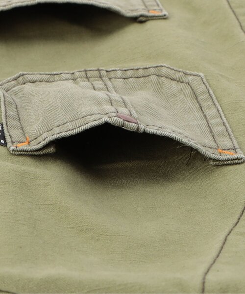 F.O.KIDS(エフオーキッズ)の「【ジュニア対応】エイジング加工 カバーオール(テーラードジャケット・キッズ・カーキ/インディゴブルー・100/130/120/110/90/80/140)」の11枚目の写真