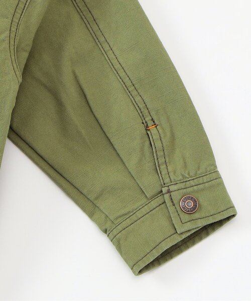 F.O.KIDS(エフオーキッズ)の「【ジュニア対応】エイジング加工 カバーオール(テーラードジャケット・キッズ・カーキ/インディゴブルー・100/130/120/110/90/80/140)」の13枚目の写真