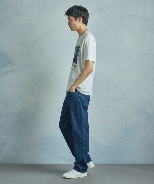 MEN'S BIGI（メンズビギ）の「【RED CARD/レッドカード】別注 Rhythm Straight（デニムパンツ・メンズ・ネイビー・28/29/30/31/32）」の14枚目の写真