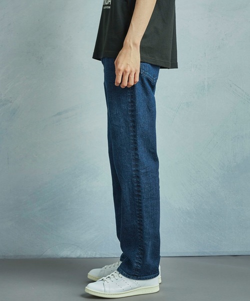 MEN'S BIGI（メンズビギ）の「【RED CARD/レッドカード】別注 Rhythm Straight（デニムパンツ・メンズ・ネイビー・28/29/30/31/32）」の10枚目の写真