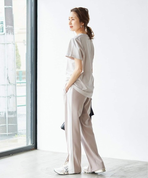 Spick & Span(スピックアンドスパン)の「《追加2》ファインコットンTシャツ(Tシャツ/カットソー・レディース・ブラック/ライトグレー/ホワイト・FREE)」の12枚目の写真