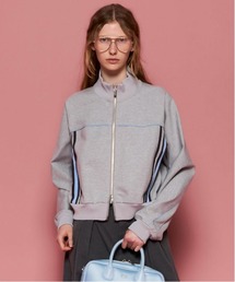 MAISON SPECIAL(]XyV)Front Zip High Neck Jersey Tops/tgWbvnClbNW[WgbvXyMAISON SPECIAL/]XyVzZbgAbvΉ(W[W)
