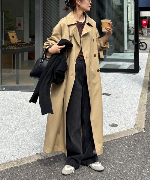 fredy emue(フレディエミュ)の「【発売のたびに即完売する大人気アイテム】袖ボリュームトレンチコート(トレンチコート・レディース・ベージュ・38/36)」の11枚目の写真
