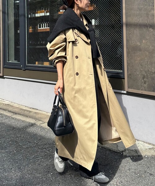 fredy emue(フレディエミュ)の「【発売のたびに即完売する大人気アイテム】袖ボリュームトレンチコート(トレンチコート・レディース・ベージュ・38/36)」の12枚目の写真