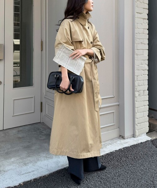 fredy emue(フレディエミュ)の「【発売のたびに即完売する大人気アイテム】袖ボリュームトレンチコート(トレンチコート・レディース・ベージュ・38/36)」の19枚目の写真