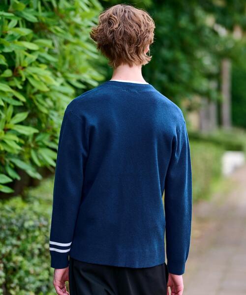 DRESSTERIOR（ドレステリア）の「ウォッシャブル コットンカシミヤスムースカーディガン（カーディガン/ボレロ・メンズ・ブラック/ブルー系その他/ブラウン系その他・90/92/91/94）」の19枚目の写真