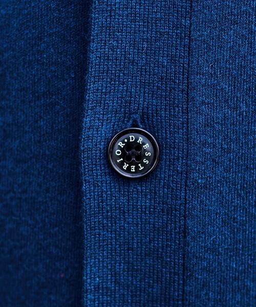 DRESSTERIOR（ドレステリア）の「ウォッシャブル コットンカシミヤスムースカーディガン（カーディガン/ボレロ・メンズ・ブラック/ブルー系その他/ブラウン系その他・90/92/91/94）」の22枚目の写真