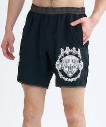 RVCA メンズ YOGGER STRETCH CONTR ショートパンツ 【2025年秋冬モデル】/ルーカウエストゴムグラフィックプリントストレッチアクティブショートパンツ