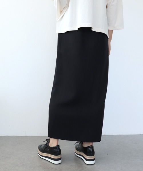 Three Four Time（ｽﾘｰﾌｫｰﾀｲﾑ）の「ダンボールスリットスカート（スカート・レディース・パープル/ブラック・02）」の17枚目の写真