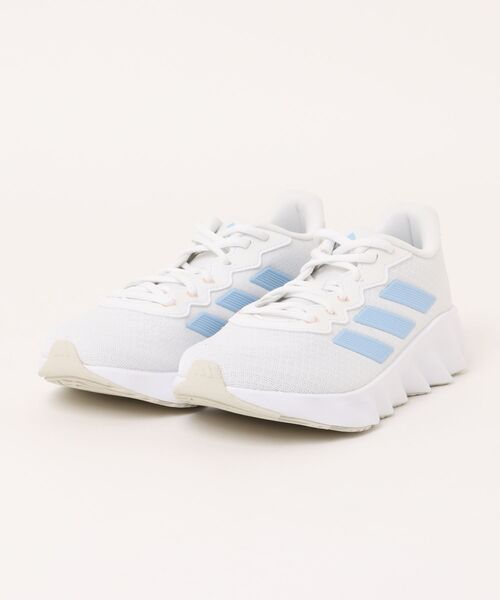 adidas(アディダス)の「《adidas》ADIDAS SWITCH MOVE W(スニーカー・レディース・ホワイト×ブルー/ピンク系その他・25.0cm/24.5cm/24.0cm/23.5cm/23.0cm/22.5cm)」の1枚目の写真