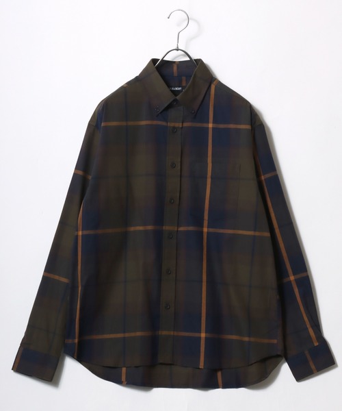 LYLE&SCOTT(ライルアンドスコット)の「Lyle&Scott Vintage/ライルアンドスコット ヴィンテージ ネルチェック ボタンダウンシャツ(シャツ/ブラウス・メンズ・カーキ/ネイビー/ブラウン/ワイン・LL/L/M)」の5枚目の写真