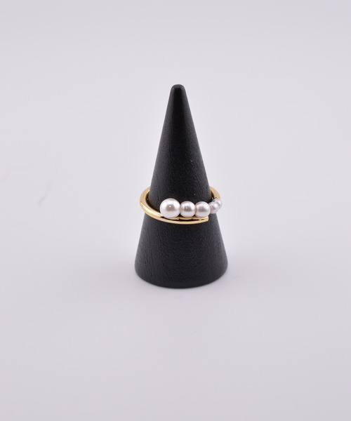 BROTHERHOOD（ブラザーフッド）の「【earyear】Pearl Line Wrap Ring（リング・レディース・シルバー・FREE）」の7枚目の写真