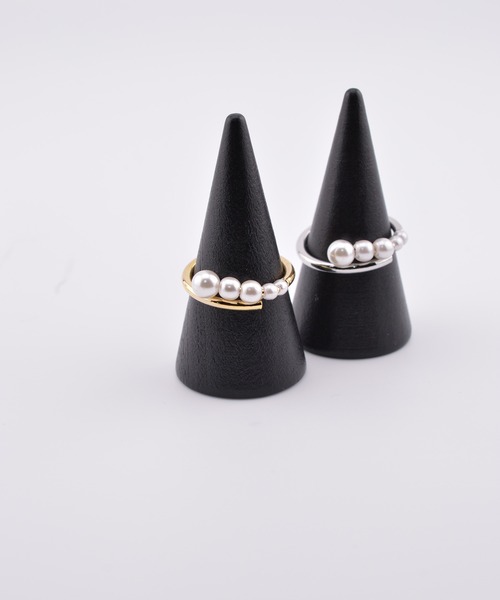 BROTHERHOOD（ブラザーフッド）の「【earyear】Pearl Line Wrap Ring（リング・レディース・シルバー・FREE）」の12枚目の写真