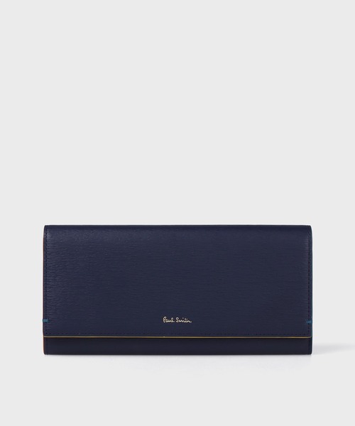 新品✨ポールスミス✨Paul Smith✨長財布✨コントラストエッジ✨かぶせ カラードエッジ 長財布 / 555422 W747（財布）｜Paul Smith（ポール