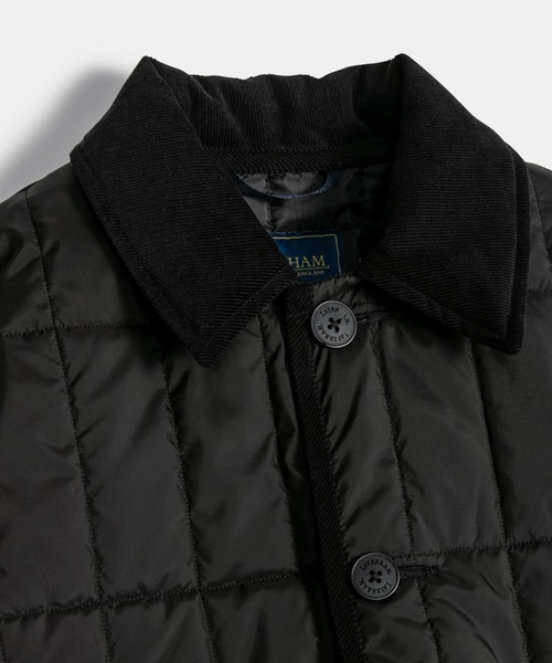 LAVENHAM(ラベンハム)の「Button Front Raydon Womens / ボタン フロント レイドン ウィメンズ(その他アウター・レディース・ダークブラック/ベージュ系その他2・8/10/6/12)」の18枚目の写真