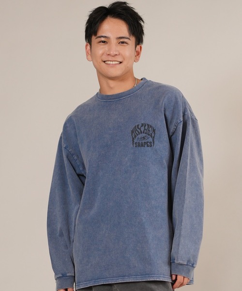 lost(ロスト)の「ムラサキスポーツ限定【...LOST/ロスト】 長袖 Tシャツ ロンT メンズ バックプリント ロゴ MEYHEM SHAPES LS TEE L25F-2203(Tシャツ/カットソー・メンズ・ブルー/ブラック・M/L/XL)」の5枚目の写真