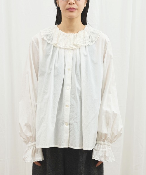 Kitty blouse（シャツ/ブラウス）｜fig London（フィグロンドン）の