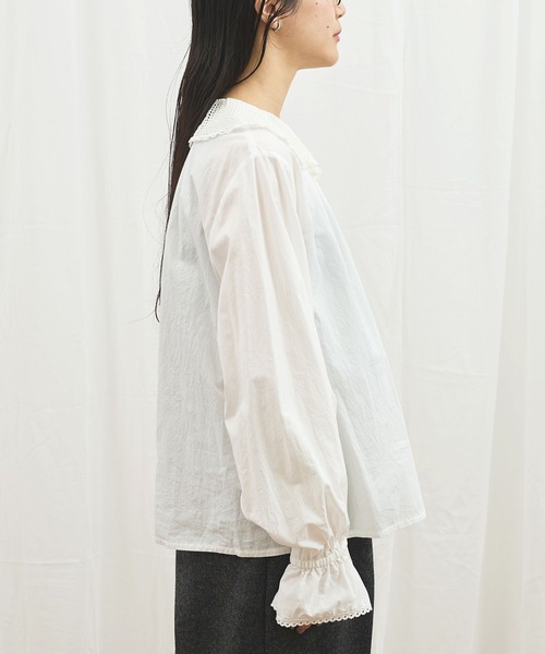 fig London（フィグロンドン）の「Kitty blouse（シャツ/ブラウス