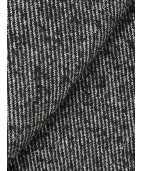 LAGUNAMOON（ラグナムーン）の「ウエストタックウールブレンドツイードコート（チェスターコート・レディース・ブラック/ブラウン・SMALL/MEDIUM）」の21枚目の写真